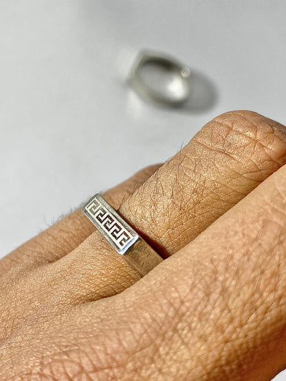 Versace Ring in Silver Color