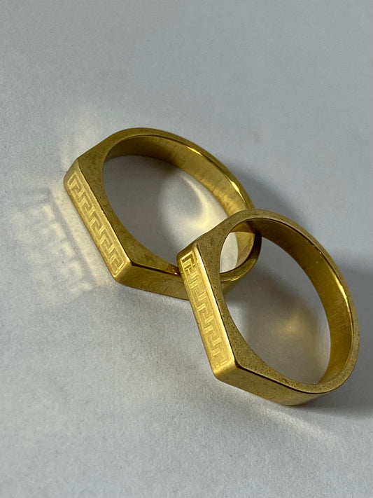 Versace Gold Ring