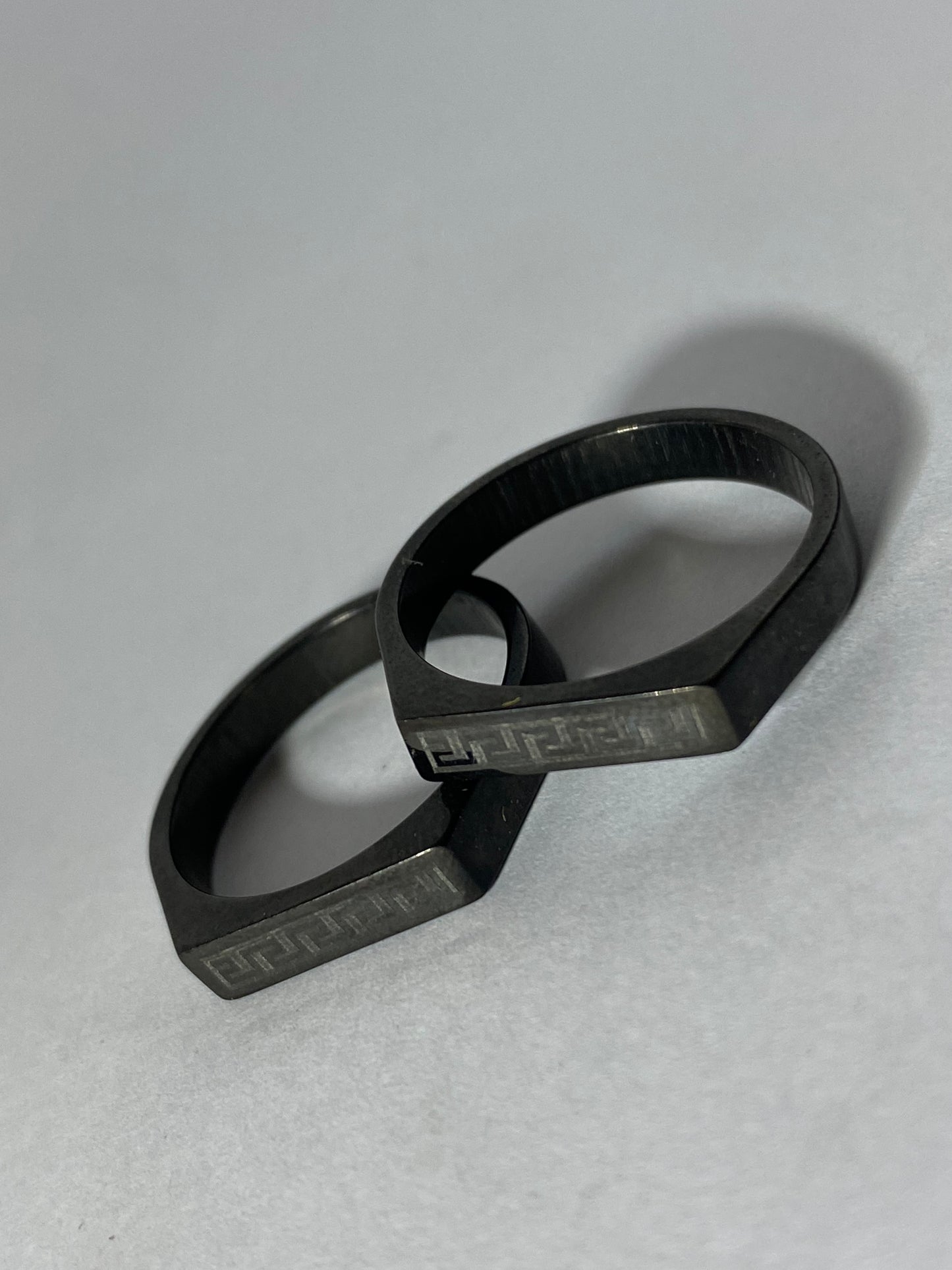 Versace Black Ring